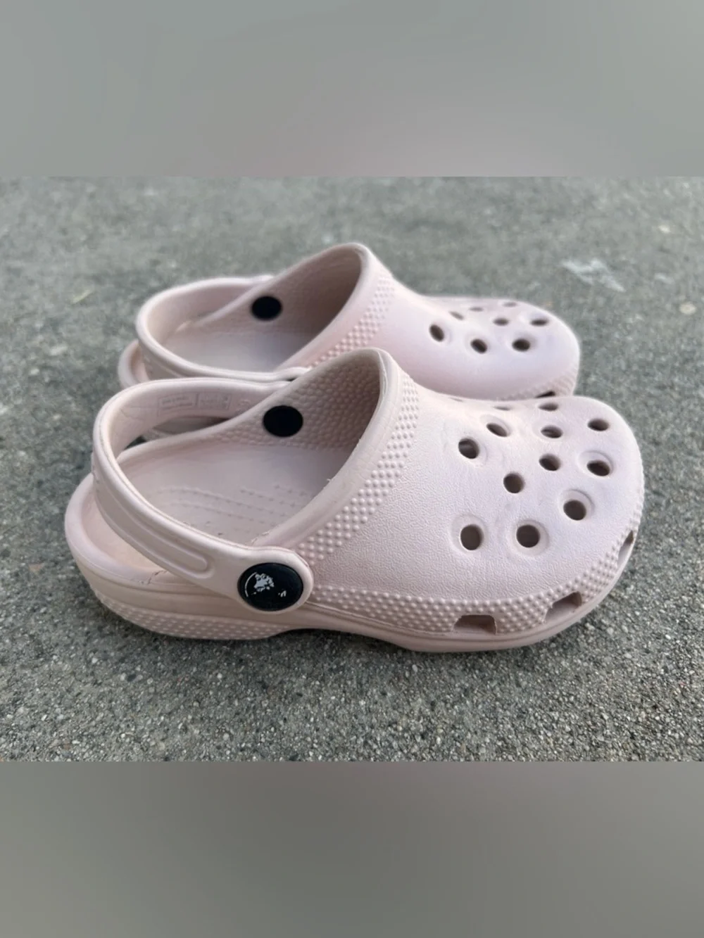 CROCS Toddler Clogs Quartz Shade C9 - Picture 3 of 3